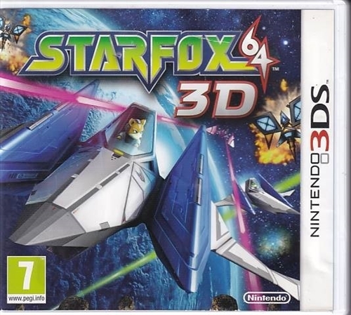 Star Fox 64 3D - Nintendo 3DS - (B Grade) (Used) (Eng)